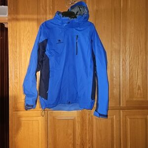 NWOT CAMEL CROWN MEN'S 3 IN 1 WATERPROOF WINDPROOF W FLEECE LINER JACKET SZ L
